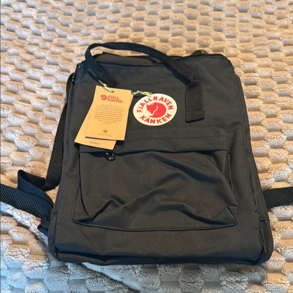 Kånken Black Backpack